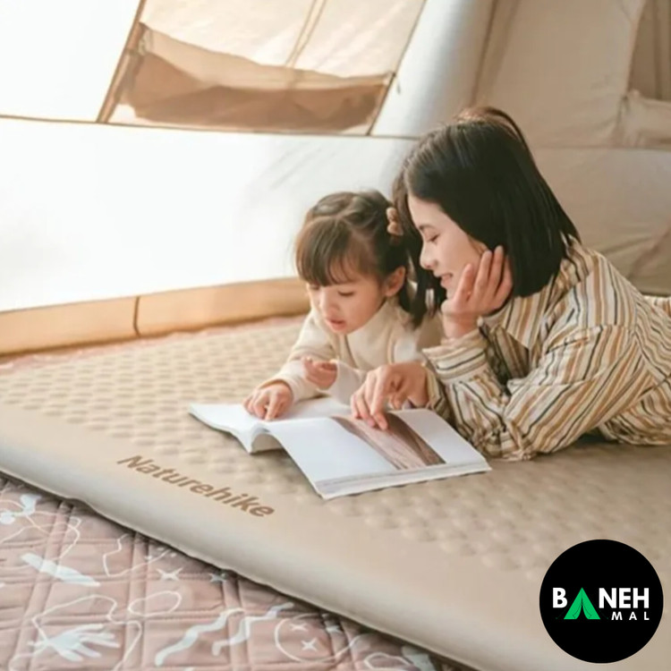 زیرانداز بادی 2 نفره نیچرهایک مدل CNK2300WS012