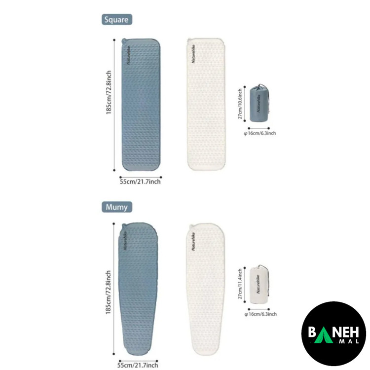 زیرانداز کیسه خواب نیچرهایک مدل CNK2300DZ013