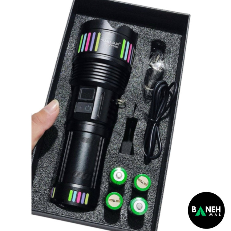 چراغ قوه اسمال سان مدل W513 LED مهتابی