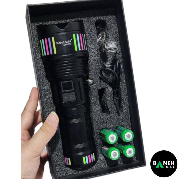 چراغ قوه اسمال سان مدل W513 LED مهتابی