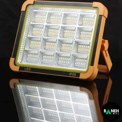 چراغ پروژکتور شارژی خورشیدی مدل ZY-D9