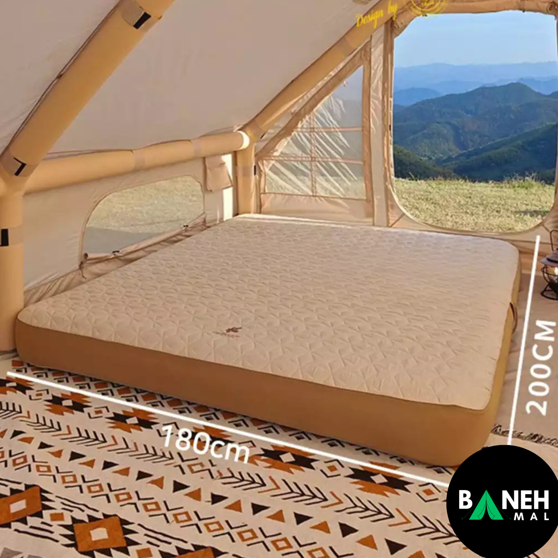 تخت بادی دو نفره چانوداگ مدل CD-4127 با نوآوری جدید