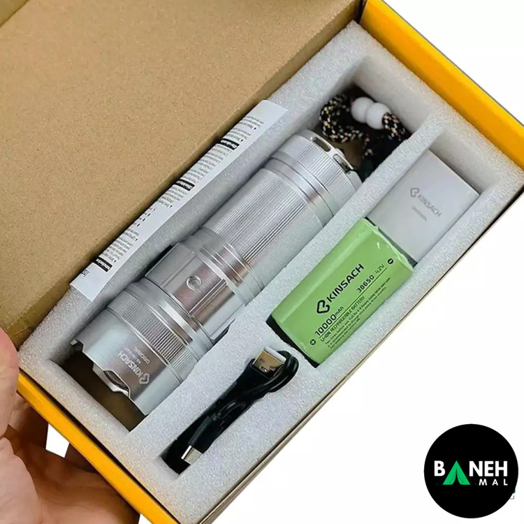 چراغ قوه کینساچ مدل KS-180-3LED