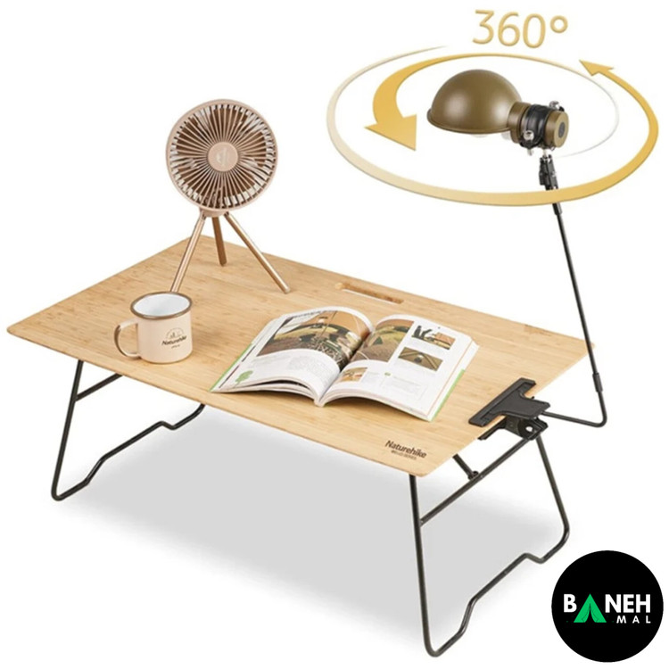 چراغ کمپینگ گیرهدار نیچرهایک مدل NH22ZM002