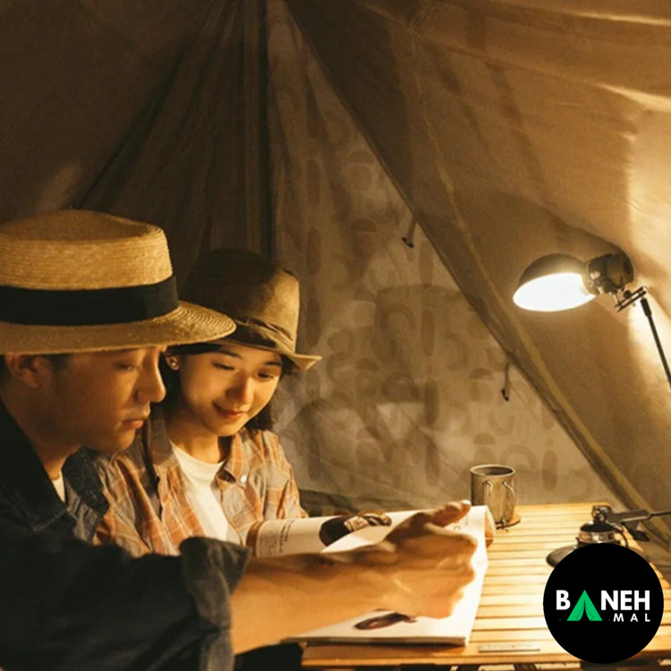 چراغ کمپینگ گیرهدار نیچرهایک مدل NH22ZM002
