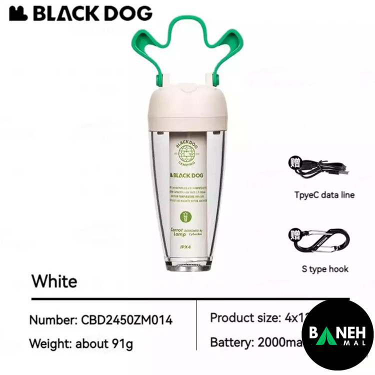 چراغ آویز طرح جو هویج بلک داگ مدل CBD2450ZM014