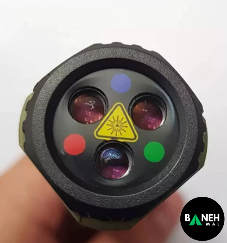 لیزر شارژی سه نور کوهنوردی مدل D90