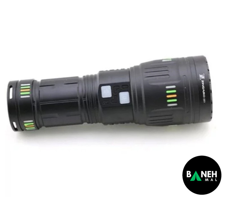 چراغ قوه پلیسی زومدار زینگاروZINGAROمدل G601