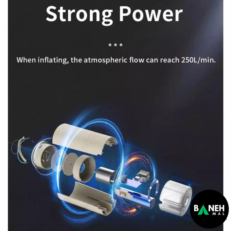 جارو و دمنده شارژی نیچرهایک کد CNH22DQ003