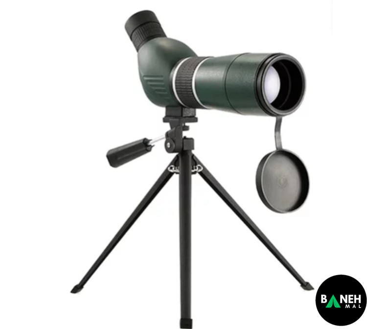 دوربین تک چشمی زومدار با سه پایه مدل ۲۰-۶۰×۶۰