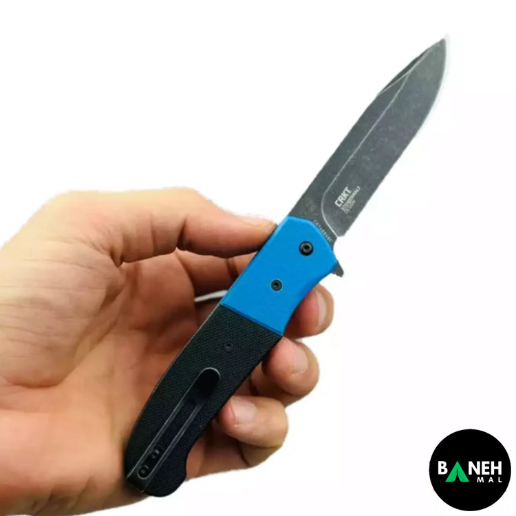 چاقو تاشو سی آر کی تی مدل 6884BC