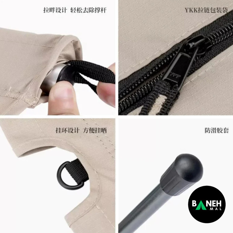 تخت کمپینگ نیچرهایک مدل NH20JJ009