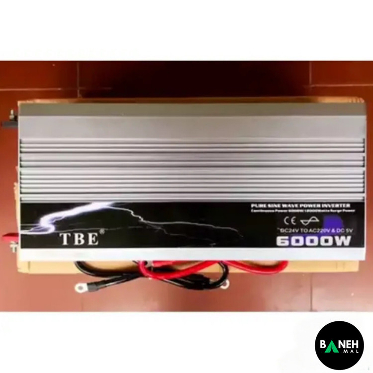 اینورتر تمام سینوسی مبدل برق خودرو تی بی ای مدل TBE6000W