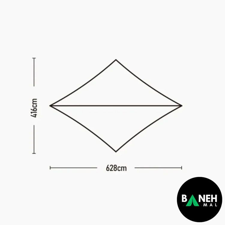 سایبان کمپینگ نیچرهایک مدل NH20TM004