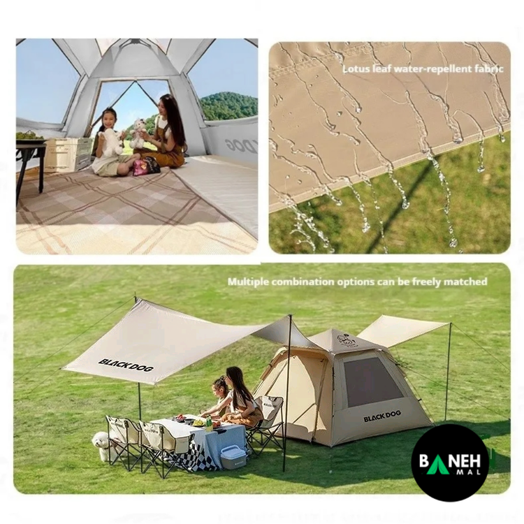 چادر اتوماتیک بلک داگ مدل CBD2550WS016 سری Leisure 2.1 Base
