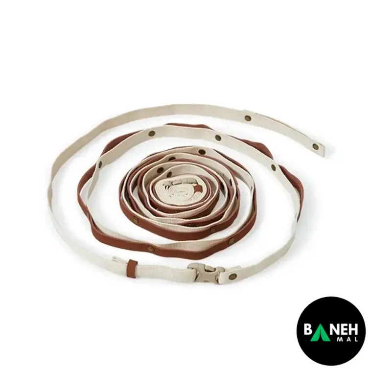 طناب آویز تزئینی چرم گاوی نیچرهایک مدل NH22PS003