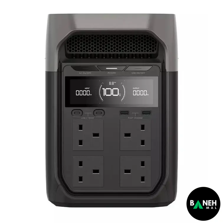 پاور استیشن 1800 وات قابل حمل ECOFLOW مدل DELTA 3