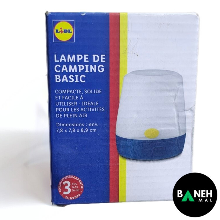 چراغ فانوسی کمپینگ باطری خور لیدل LIDL