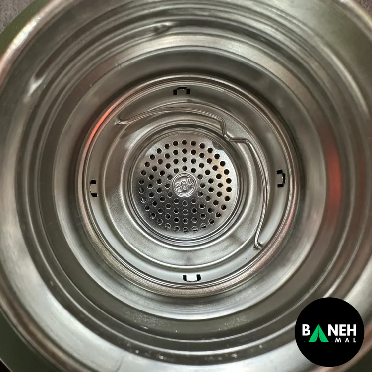 فلاسک دوجداره استیل دوبل وال با حفظ دمای 48 ساعته (ظرفیت 1.8 و 3 لیتر)
