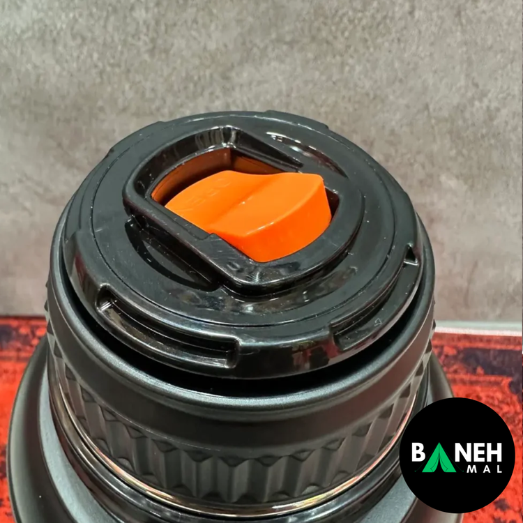 فلاسک وکیوم 4 لیتری KD مدل K-5797 استیل دوجداره با حفظ دمای 48 ساعته