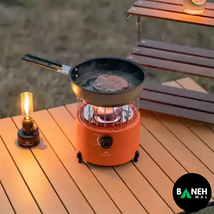 بخاری و اجاق کمپینگ 2 در 1 ماونتین هایکر مدل SZK1107