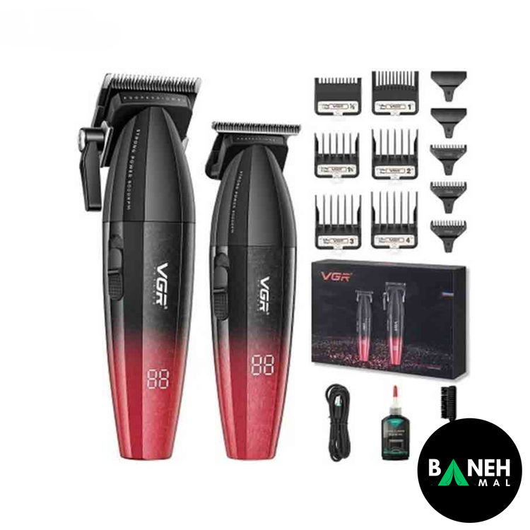 ست ماشین اصلاح وی جی آر مدل 640-V