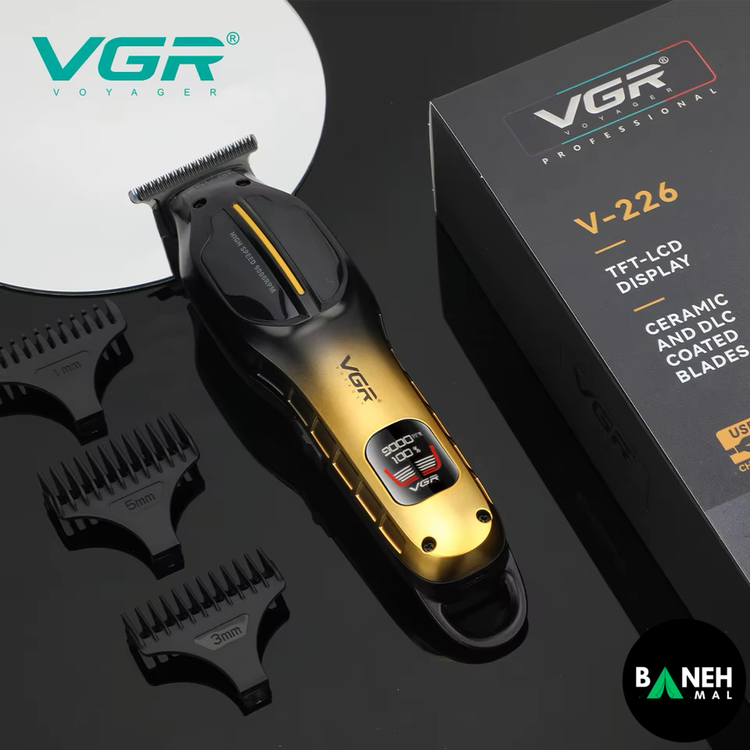 ماشین اصلاح موی سر و صورت وی جی ار مدل V-226