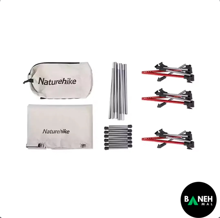تخت تاشو کمپینگ نیچرهایک مدل NH22JU014